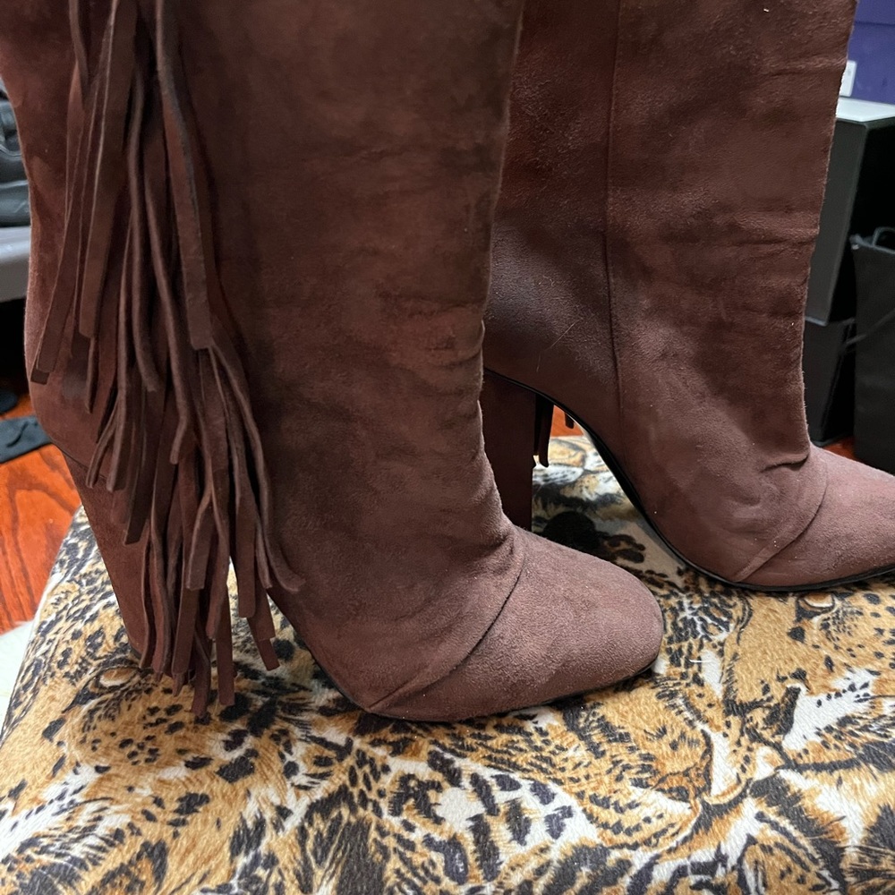 Giuseppe Zanotti suede booties